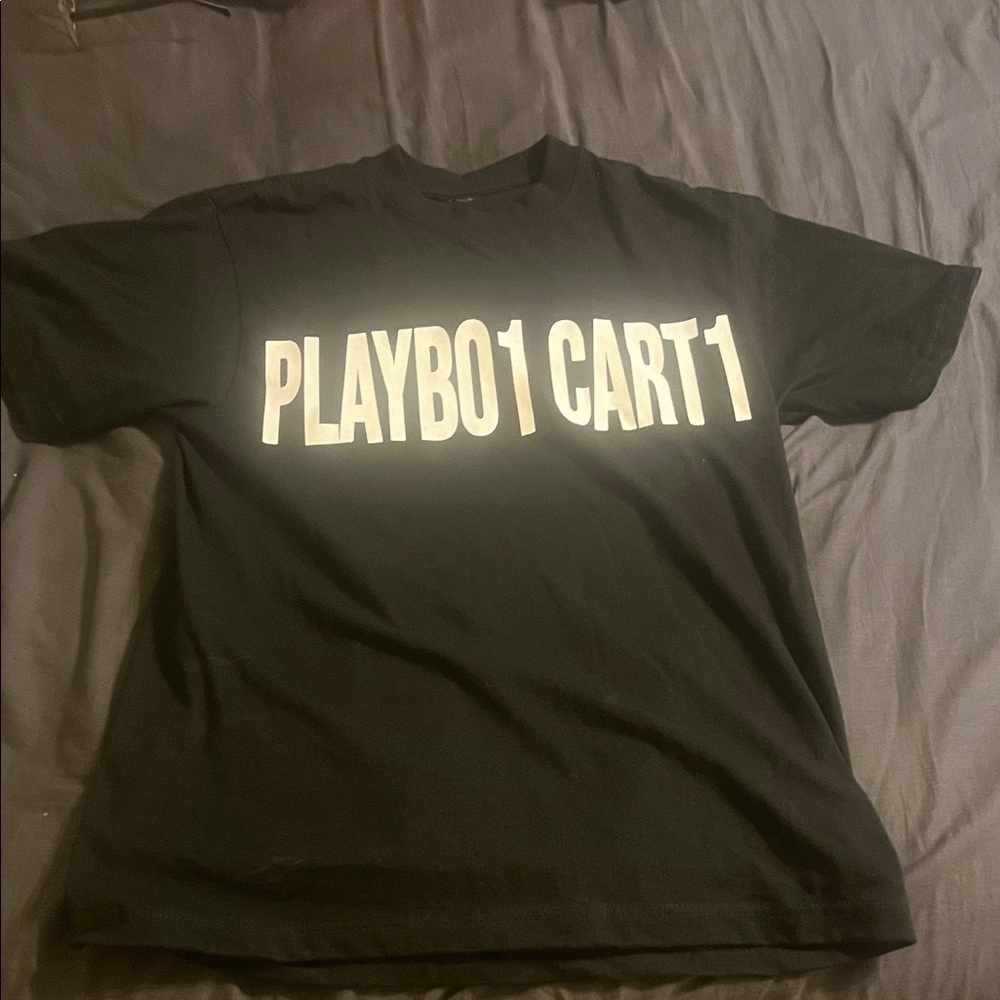 Playboi Carti Tour Merch AHTD The Weeknd Black Shirt